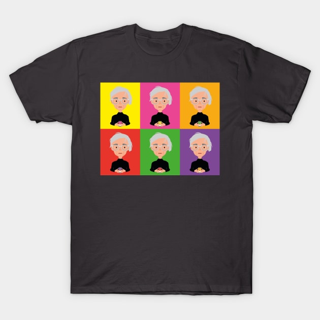 Warhol colors T-Shirt by Creotumundo